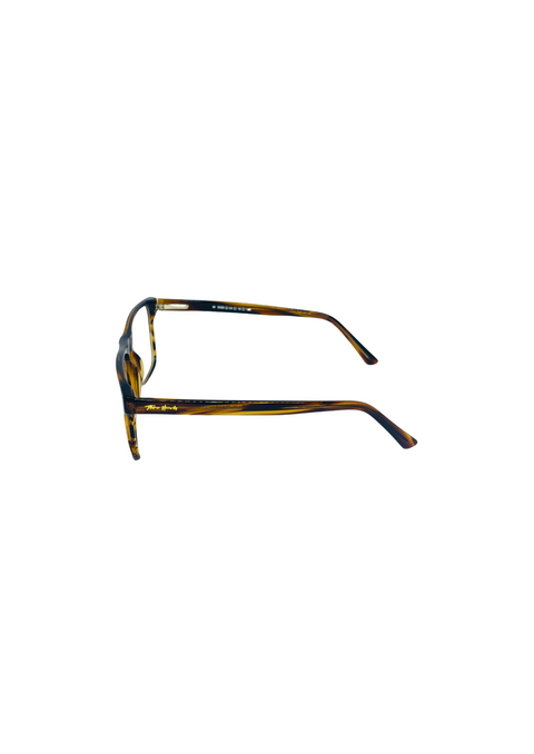 Tom Hardy Norway Brown Full Rim Acetate Square Eyewear