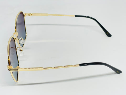 Page 4 Full Rim Metal Geometric Sun Glasses