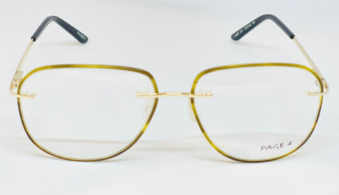 Page 4 Full Rim Metal Square Eye Glasses