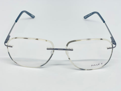 Page 4 Full Rim Metal Square Eye Glasses