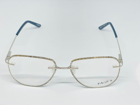 Page 4 Full Rim Metal Square Eye Glasses