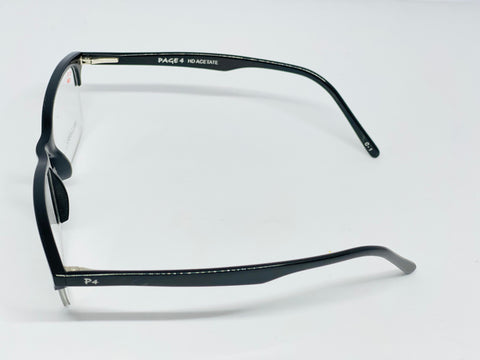 Page 4 Half Rim Acetate Rectangle Eye Glasses