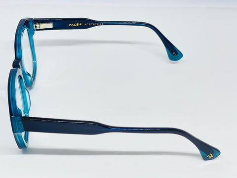 Page 4 Full Rim Acetate Geometric Eye Glasses