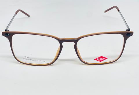 Lee Cooper Brown Full Rim TR 90 Square Eye Glasses