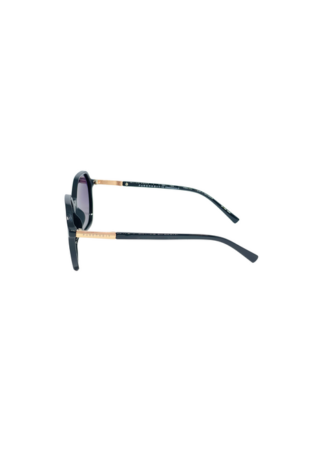 Farenheit Full Rim Acetate Geometric Sun Glasses