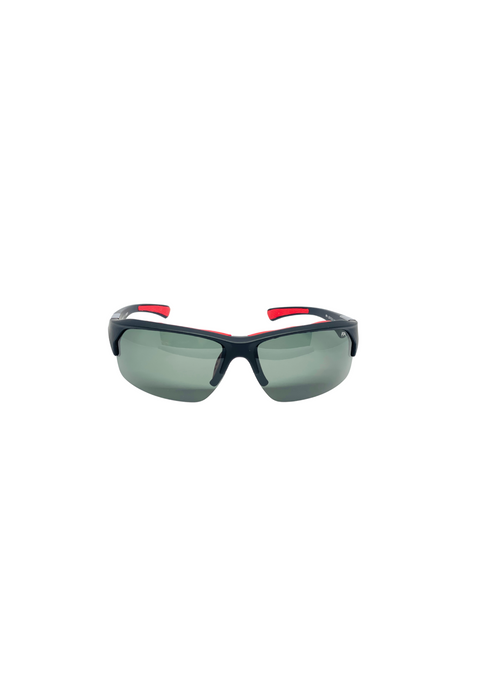 Farenheit Black Half Rim Rectangle Sun Glasses