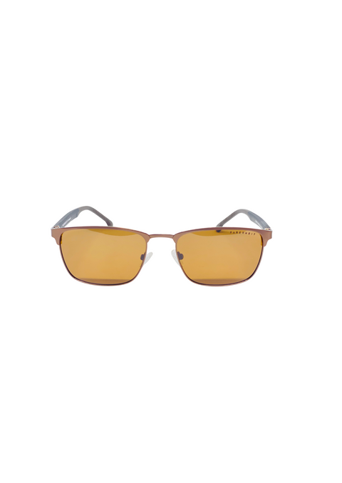 Farenheit Full Rim Metal Square Sun Glasses