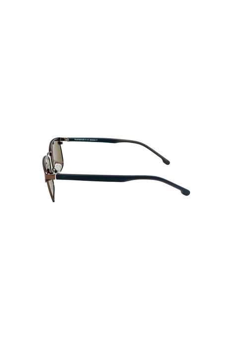 Farenheit Full Rim Metal Square Sun Glasses