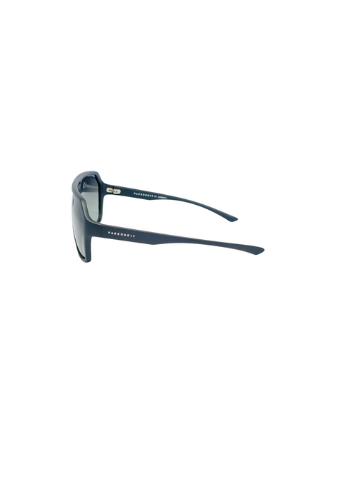 Farenheit Black Full Rim Acetate Aviator Sun Glasses