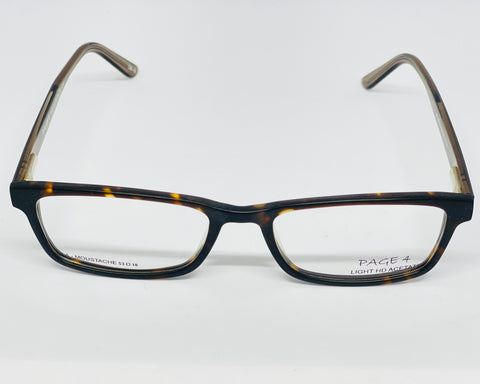 Page 4 Full Rim Acetate Rectangle Eye Glasses