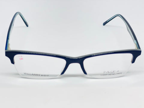 Page 4 Half Rim Acetate Rectangle Eye Glasses