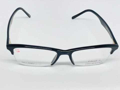 Page 4 Half Rim Acetate Rectangle Eye Glasses