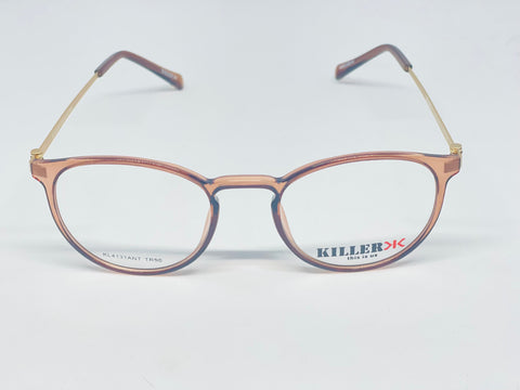Killer Full Rim Metal Round Eye Glasses